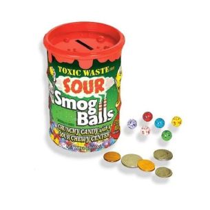 DULCES ACIDO EXTREMO TOXIC WASTE SMOKG BALLS BANK